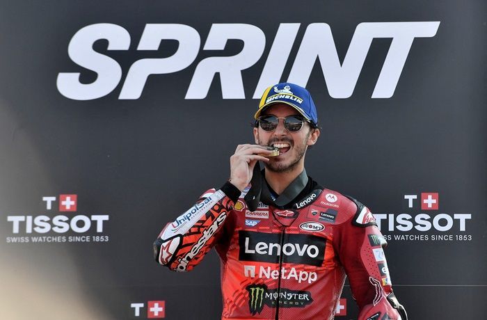 Hasil Sprint Race MotoGP Mandalika: Pecco Bagnaia Finis Terdepan