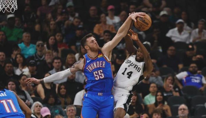 Hasil NBA: Oklahoma City Thunder Tumbangkan San Antonio Spurs dengan Skor Akhir 112-107