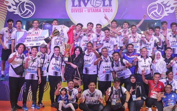 LavAni, Klub Milik Presiden RI Ke-6 SBY Juara Livoli Divisi Utama 2024