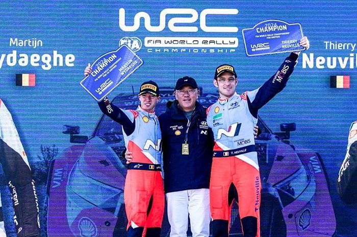 Usai Jadi Juara Dunia WRC 2024, Neuville: Navigator Saya yang Terbaik!