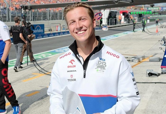 Diduga Jiplak Logo Punya Lando Norris, Liam Lawson Dirujak Netizen