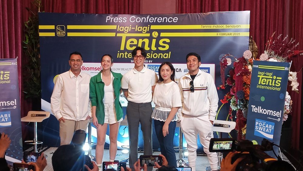 Sesuai Janjinya Raffi Ahmad Gelar 'Lagi Lagi Tenis Internasional' dengan Artis Korea