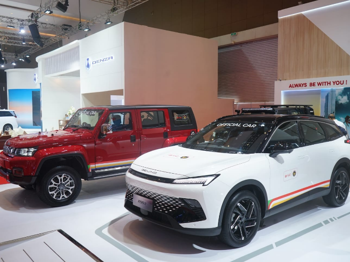 2 Mobil BAIC Jadi Kendaraan Resmi Atlet Tim Indonesia