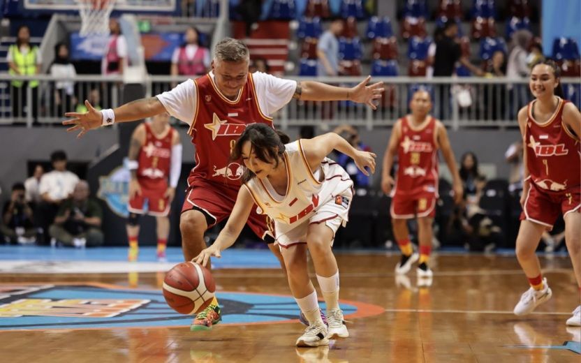 Seru, Tim Gisel Hantam Tim Gading di IBL Celebrity Game 2025