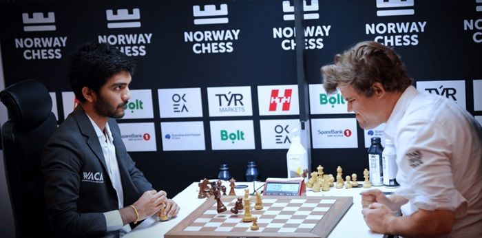 Dikalahkan Gukesh Dommaraju, Magnus Carlsen Kesal hingga Gebrak Meja